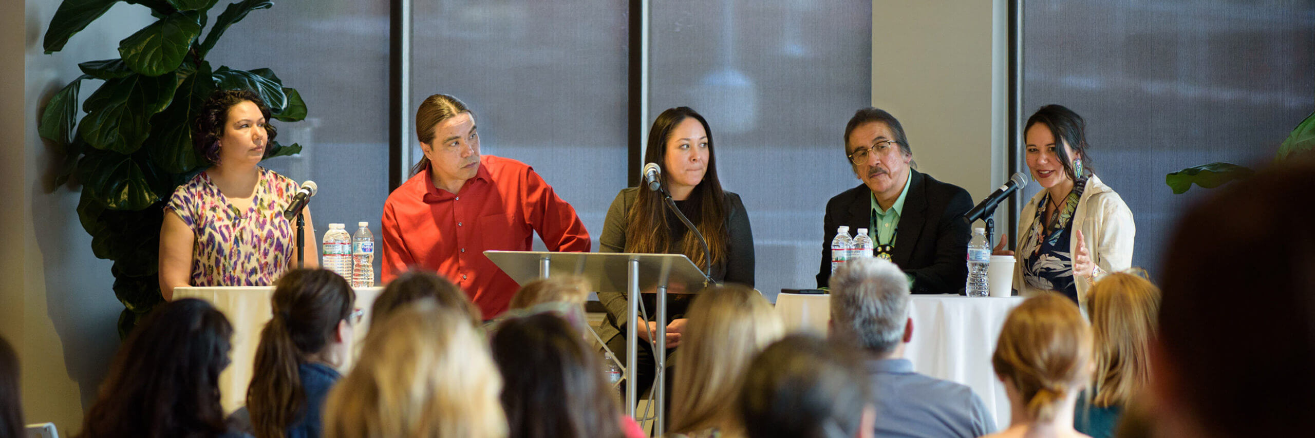 Panel discussing questions.